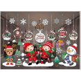 thumbnail image 1 of Calcomanía electrostática para ventana de Navidad, pegatina sin rastro para ventana de Navidad, 1 of 5