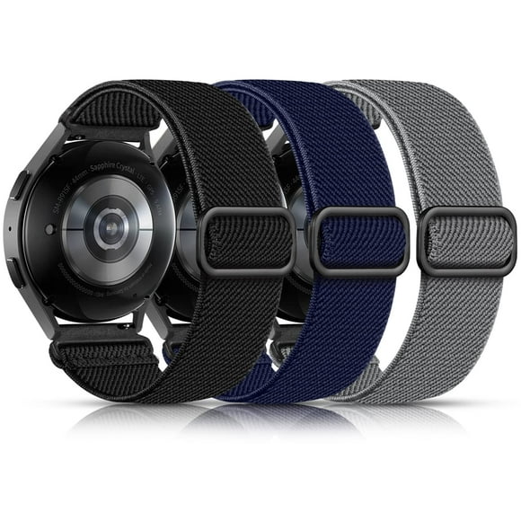 Pulseras de reloj Lerobo Elastic compatibles con Samsung Galaxy 7-4