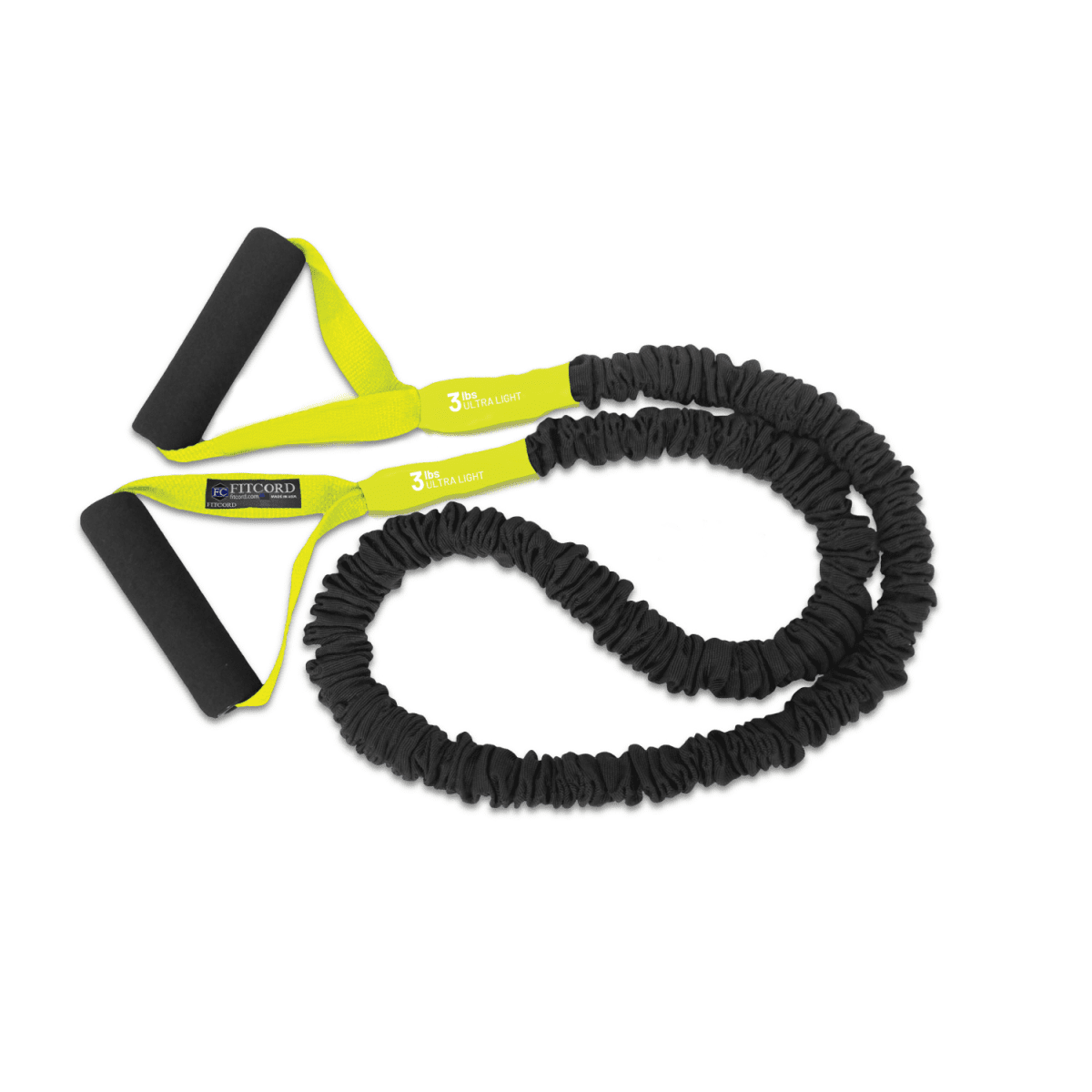 FitCord Resistance Band- 6ft Heavy (25lb)