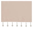 thumbnail image 6 of Lightweight Faux Silk Valance With Beads 50x26", 6 of 8