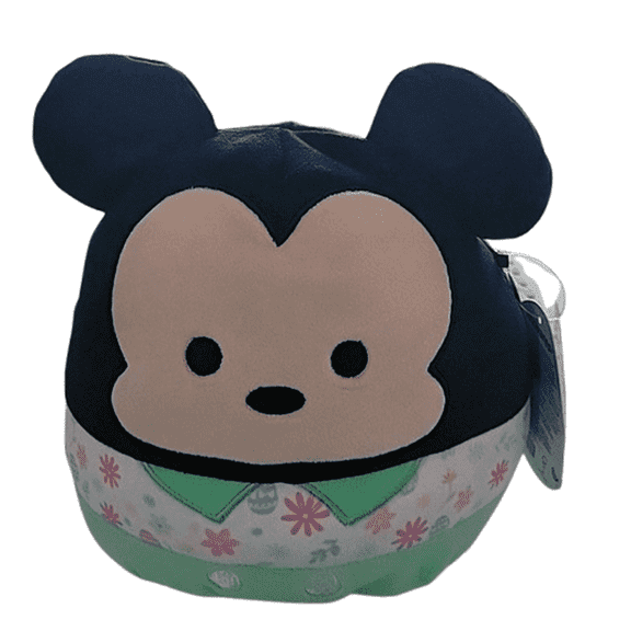 Squishmallows 8” Disney Floral Mickey Mouse 8 in - Ultra Soft Plush Toy for Kids