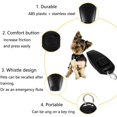 thumbnail image 3 of Dog Clicker, 3 Piece Clicker (Black), 2 in 1 - Dog Training Clicker with Whistle/Clicker, Training Tool for Dogs, Cats, Horses, Birds or Other Pets, 3 of 6