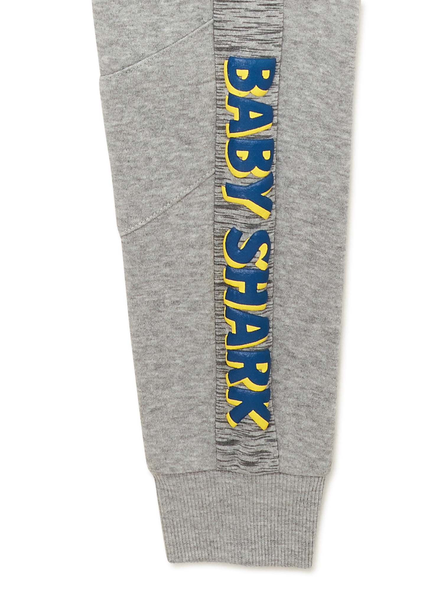 Baby Shark Toddler Boy Fleece Hoodie Outfit Set, Sizes 12M-5T