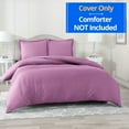 thumbnail image 2 of Nestl 3pc King Duvet Cover Set, Luxury Microfiber Duvet Cover King with 2 Pillow Shams, (90"x104"), Lavender Dream, 2 of 7