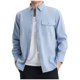 thumbnail image 2 of Ceisia Men's Casual Fashion Button Down Collared Long Sleeve Shirts Trendy Classic Everyday Wear Tops Gift, 2 of 7