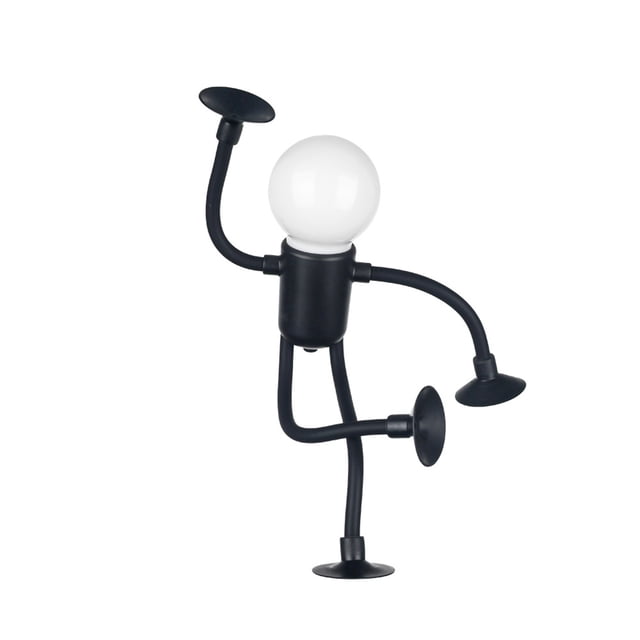 Billuyoard Lámpara De Escritorio De Noche Regalos De Pareja Deformados Y Divertidos Con Formas Cambiantes Forma Cambiante Divertida Iluminación y accesorios negro