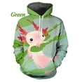 thumbnail image 2 of Nueva gran oferta, linda sudadera con capucha con estampado 3D de axolotl para hombres y mujeres, tendencia de ocio al aire libre, suéter de cuello redondo, sudadera con capucha gráfica, 2 of 4