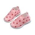 thumbnail image 3 of Gubotare Little Girl Shoes Sneakers Baby Girls Sneaker Toddler Slip On Skid Newborn Walkers Shoes Size 7 (Pink,Toddler 7), 3 of 5