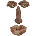 thumbnail image 1 of Funny Garden Tree Bark Decoration, Spring Outdoor Creative Ghost Face/Owl/Rabbit Garden Tree Statue Figurine Ornament, Poly Resin Yard Tree Hugger Props, Tree Sculpture Garden Decor (Ghost Face A), 1 of 5