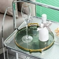 thumbnail image 6 of Menolana Nordic Serving Tray with Handles Snack Candy Decorative Decorative Green, 6 of 8