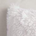 thumbnail image 6 of 2Pcs White Throw Pillow Covers Fluffy Pillows Fur Decorative Pillows Plush Cushion Case Fuzzy Mongolian Merin Style for Christmas Decor 17x17 Inch, 6 of 7