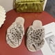 thumbnail image 4 of Pantuflas de casa para mujer, puntas abiertas, cómodas, interiores, cubiertas de felpa, pantuflas planas Wmkox8yii hj789, 4 of 6
