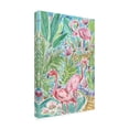 thumbnail image 2 of Trademark Fine Art 'Flamingo Paradise I' Canvas Art by Melissa Wang, 2 of 3