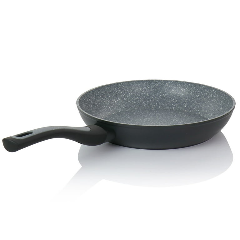 Bastone 10 Inch Aluminum Nonstick Frying Pan in Speckled Gray