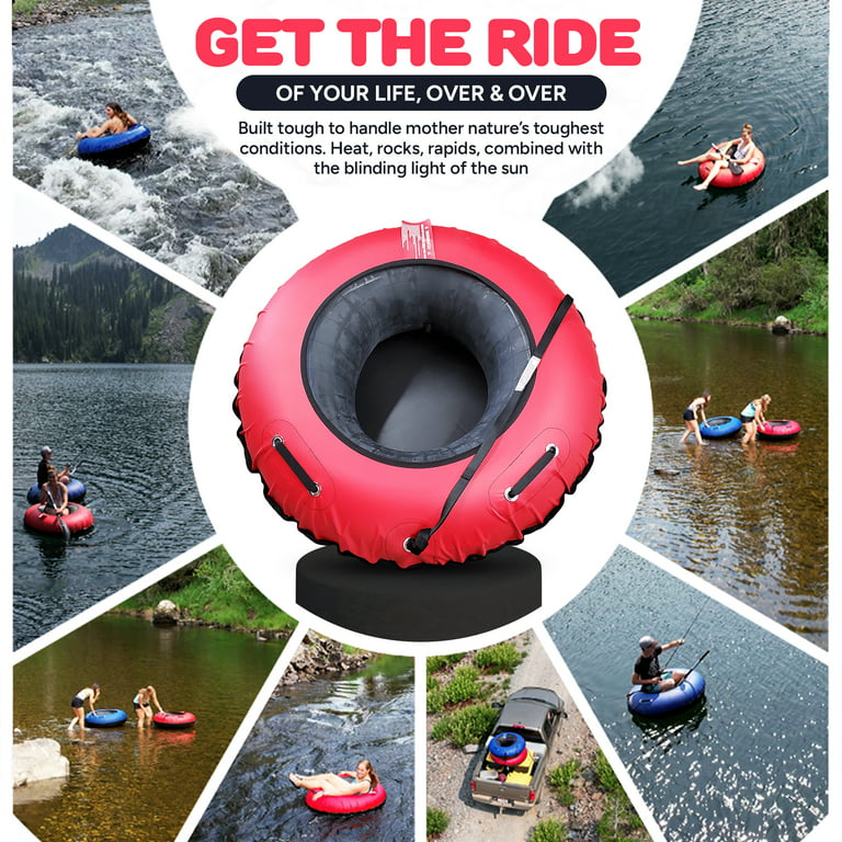 Super Tube | River Tubes for Floating Heavy Duty for Adults and Kids | River Raft Float Inner Tube | Made in USA | Inflatable Water Tubes for Floating