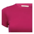 thumbnail image 4 of Playera Quarry para Dama, Manga Corta Rosa Talla G, 4 of 4