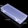 thumbnail image 7 of Clear Plastic Storage Box,Square Cosmetics Stationery Storage Boxs Holder Case Container Dustproof, 7 of 7