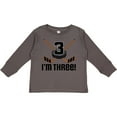 thumbnail image 3 of Inktastic 3rd Birthday Ice Hockey Sports Boys Party Boys Long Sleeve Toddler T-Shirt, 3 of 5