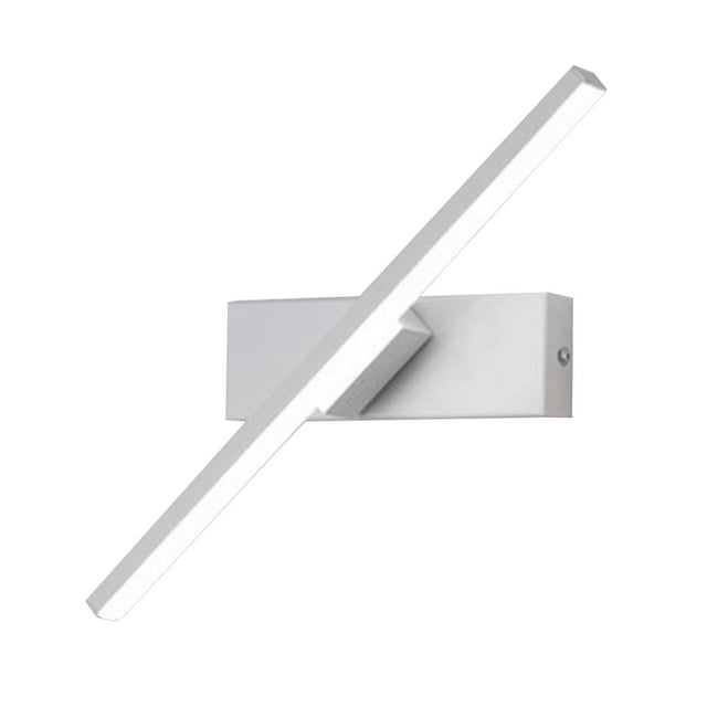 Lámpara de pared moderna para montaje en pared, 330 degree, giratorio, interior, para el hogar, sala de estar, iluminación, dormitorio, escalera, blanco Sunnimix Lámparas de pared