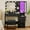 Black, variant on FANRAL Vanity Set with Mirror and Lights,Makeup Vanity Desk with Drawers & Chair & Jewelry Storage Cabinet,Purple Vanity