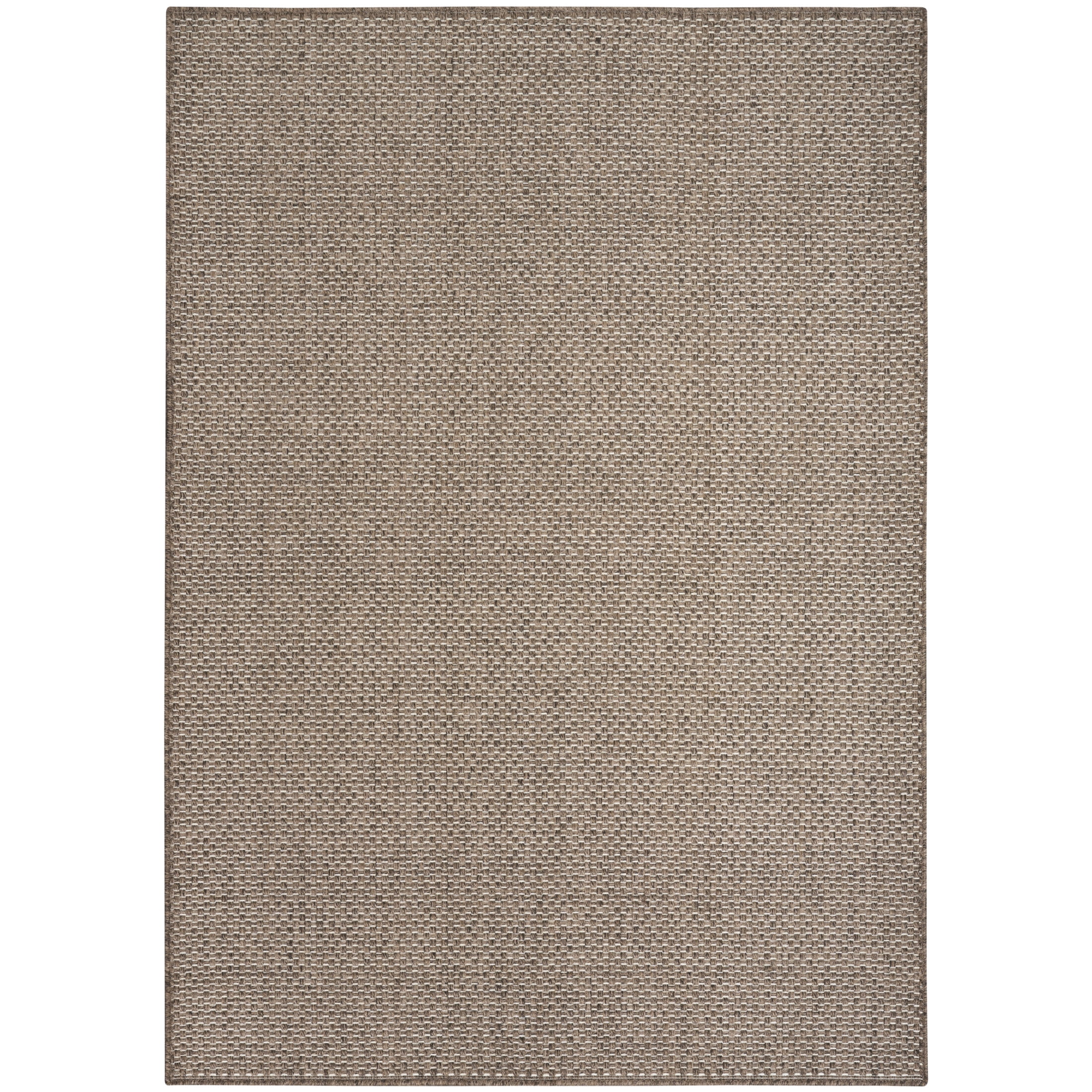 Nourison Tulum 6' x 9' Brown Outdoor Rug