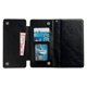 thumbnail image 4 of For iPhone 16 Pro Case Detachable 2-in-1 Magnetic Closure PU Leather Wallet Phone Case - Black, 4 of 5