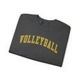 thumbnail image 3 of Volleyball Sweatshirt Gifts Crew Neck Shirt Long Sleeve Unisex, 3 of 7
