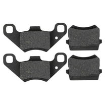 OUNONA 2 Sets Front Rear Brake Pads Disc Brake Pads for ATV UTV Dirt Bike Motorcycle Parts