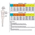 thumbnail image 3 of Women's Bikini Swimsuit Front Cross Lace Up Two Piece Bathing Suit Small, 3 of 4