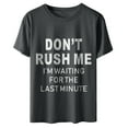 thumbnail image 4 of DailyTrove Women's Sarcastic Graphic T-Shirt - Short Sleeve Casual Tee, Humorous for Daily & Outings, 4 of 6