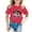 Hot Pink, variant on XEGLSBU Girls T Shirts Size 12-14 Youth Kid Girls Cute Graphic Round Neck Short Sleeve Tee Summer Casual T Shirt Blue-C Size 7-8 Years