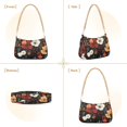 thumbnail image 7 of FORMRS Womens Shoulder Bag with Chain Strap Clutch Purse Cute Tote Handbag, Red Flowers Pattern, 7 of 7
