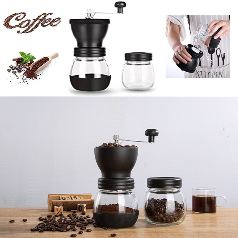 Manual Coffee Bean Grinder Adjustable 