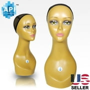 18" Female Life size Mannequin Head for Wigs, Hats, Sunglasses Jewelry Display C3