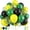 Green Yellow, variant on Orange Balloons,50pcs 12 inch Fall Birthday Party Decorations Thanksgiving Decorations Burgundy Orange Gold Confetti Balloon for Bridal Shower Decor Party