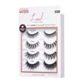 thumbnail image 4 of KISS USA Lash Couture Faux Mink Curated Collection, Influencer Picks, KISS False Eyelashes, Multipack, 4 of 4
