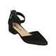 thumbnail image 1 of Zapatilla Tacón Bajo Moda Casual Formal Mujer Negro negro 25 Incógnita 040D0E, 1 of 8