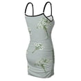 thumbnail image 6 of Ladies Elegant Sling Sleeveless Sexy Dress flowers, 6 of 6