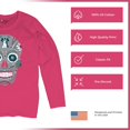 thumbnail image 6 of Philly Thing Sugar Skull Women's Long Sleeve T-shirt Day of the Dead Dia de los Muertos, 6 of 7