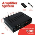 thumbnail image 3 of Open Box Pyle Bluetooth PA Speaker & Microphone Receiver Amplifier bundle, 3 of 6