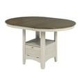thumbnail image 2 of Baltimore 5-Piece Counter Set, White/Espresso, 2 of 7