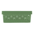 thumbnail image 2 of Caja con Tapa 11 Litros Plastic Trends Modelo Paris Color Verde, 2 of 4