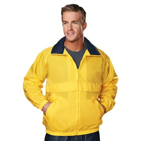 Tri-Mountain Men's Big And Tall Waterproof Shell