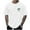 White T-Shirt, variant on Dagegui Men's Crewneck T-Shirt Short Sleeve Summer Casual Loose Fit Shirts Trendy Palm Tree Graphic Tee Tops Dark Gray S