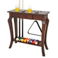thumbnail image 2 of Bluewave Deluxe Floor Cue Rack - Walnut Finish, 2 of 12