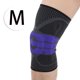 thumbnail image 1 of Rodillera deportiva unisex para exteriores, rodillera acolchada de silicona de alta compresión (M), 1 of 8