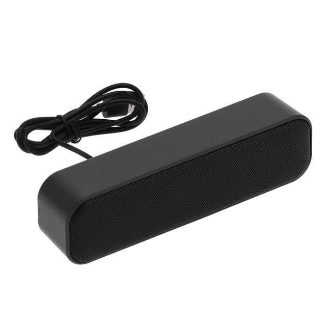 Haut-parleur USB, Mini Haut-Parleur 7.2x1.6x2.0in pour Bureau Fête, Maison