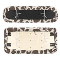 thumbnail image 2 of Uorisanigo Golf Cart Cushions Front Seat Soft Brown Cow Print Golf Cart Seat Covers Funny 2 Pcs Backrest and Seats Covers for EZGO TXT RXV/Club Car DS Easy to Install, 2 of 7