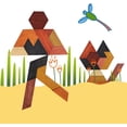 thumbnail image 4 of Rompecabezas hexagonal para niños y adultos Pu mental de madera, 4 of 5