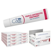 Dynarex Triple Antibiotic Ointment, Topical Antibiotic Cream Used for Minor Wounds such as Cuts, Scrapes and Burns, Convenient First Aid Ointment 1 oz. Tubes, 1 Box of 72